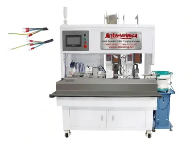 Engarzadora Automática Multiterminal para Cables WPM-555
