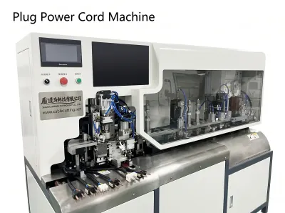 Máquina Automática para Cable de Alimentación US/EU WPM-3600A - Máquina de Crimpado para Cables de Alimentación