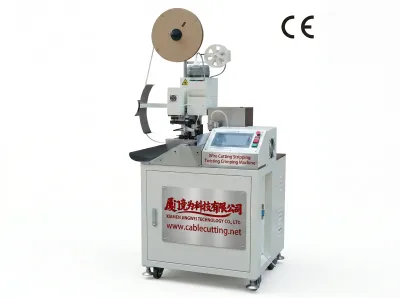 Máquina Automática de Corte, Pelado, Torsión y Engarce de Cables WPM-158