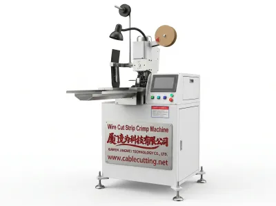 Máquina Automática de Corte, Pelado y Engarzado de Cables WPM-151