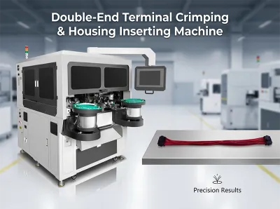 Máquina de engaste terminal doble y de inserción de viviendas JW-CK01