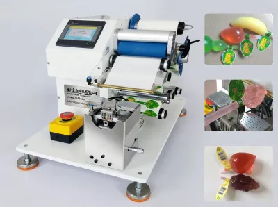 Máquina Etiquetadora Automática Plegable para Gelatina y Piruletas WPM-60GD