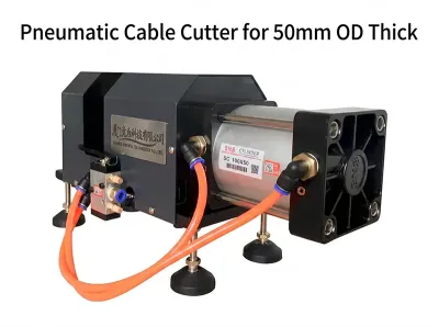 Cortadora Neumática de Cables para Diámetros hasta 50mm WPM-C50 - Máquina de Corte