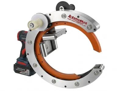 Envolvedora Orbital Portátil con Taladro para Tuberías y Madera HROW-450 Thumb