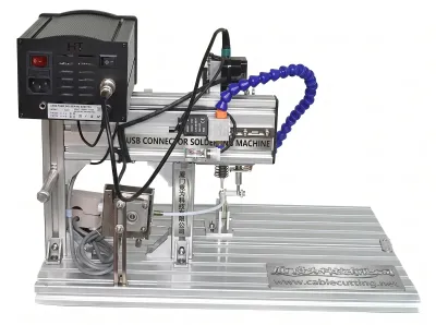 Máquina de Soldar Conectores USB Semiautomática 205H