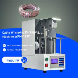 Empaquetadora Envolvedora Semiautomática de Cables WPM-120X