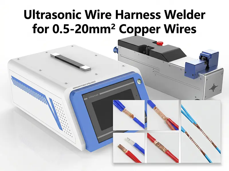 Soldadora Ultrasónica de Arneses WPM-001N | JINGWEI
