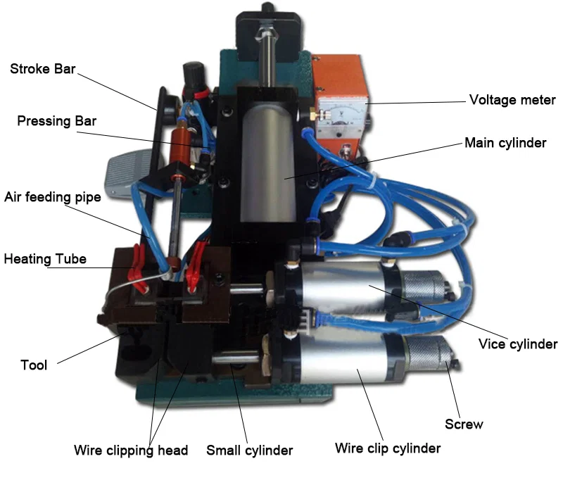 Máquina peladora de alambre trenzado, peladora de alambre, máquina peladora de cable caliente