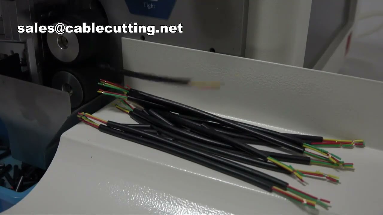 Máquina Peladora y Cortadora de Cables Multinúcleo Premium - Alta Precisión Automatizada