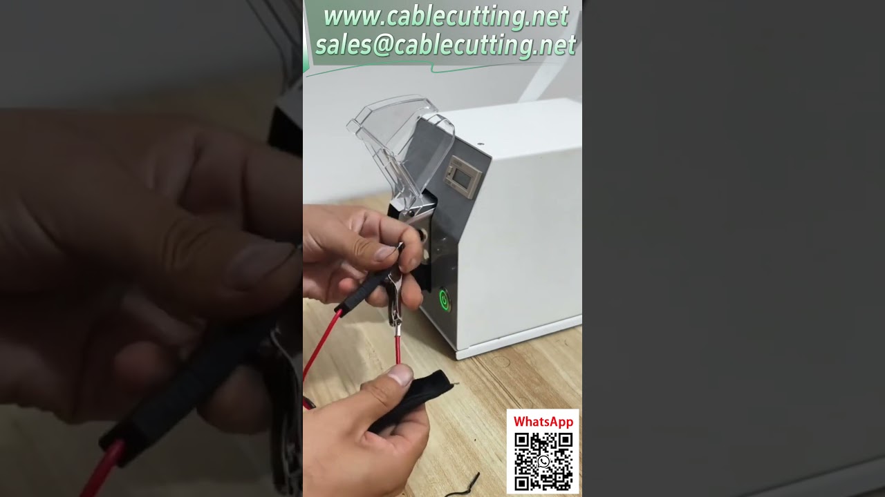 Máquina de crimpado neumática: Evaluación del crimpado de terminales tipo cocodrilo #procesamientodecables #máquinadecrimpado
