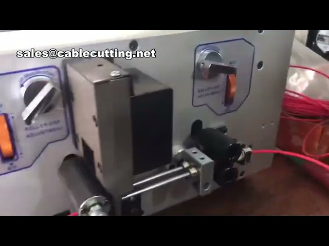 Máquina Peladora, Cortadora y Torcedora de Cables Tipo Anillo | Procesamiento Automatizado
