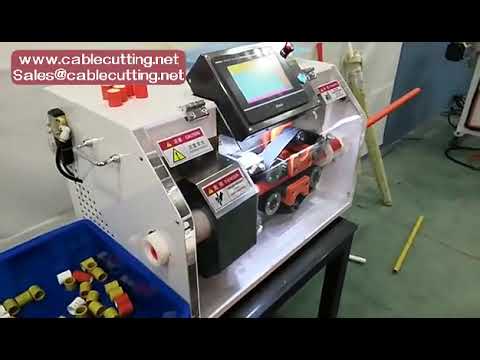 Máquina Cortadora de Tubos Rígidos PE 5-45mm y Tuberías Termocontraíbles | Cortadora Automática de Mangueras