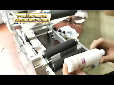 Etiquetadora automática MT-50D para botellas redondas con impresora de fecha integrada
