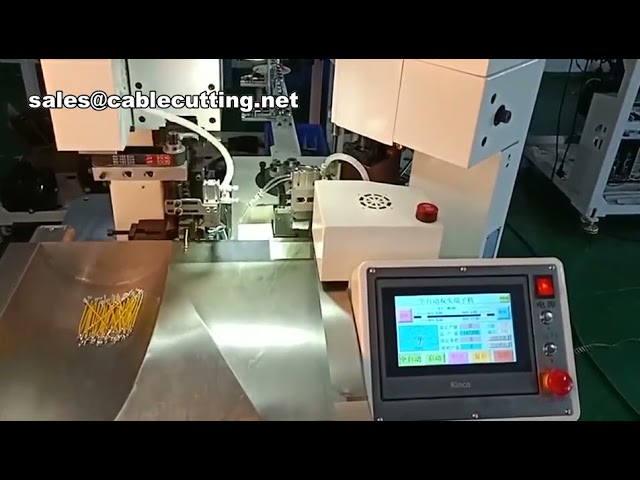 Máquina Crimpadora Automática de Terminales en Ambos Extremos