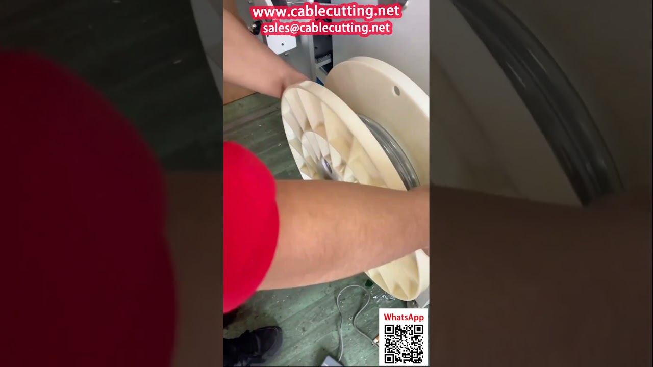 Enrolladora y Contadora Automática para Manguera de PVC en Bobina Plana