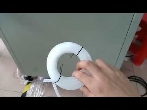 Máquina cortadora, bobinadora y atadora de tubos flexibles de PVC WPM 02SL
