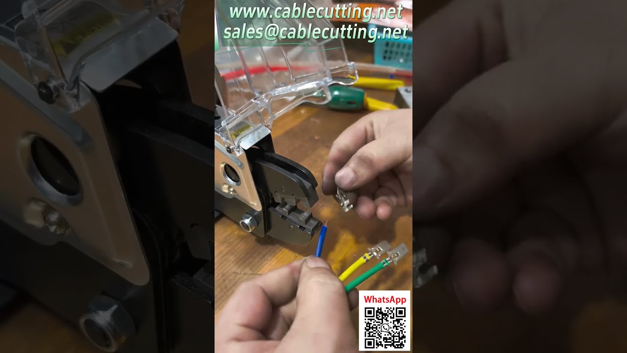 Máquina de Crimpado Profesional | Soluciones para Terminales y Arneses #CrimpadoDeTerminales #ProcesamientoDeCables