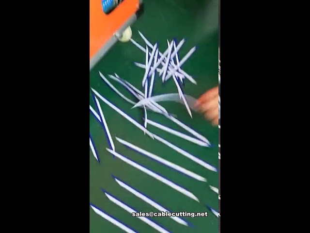 Máquina de corte ultrasónico de cintas, cortadora de cinta de doble cuchilla, para cortes en ángulo de 0 a 179°