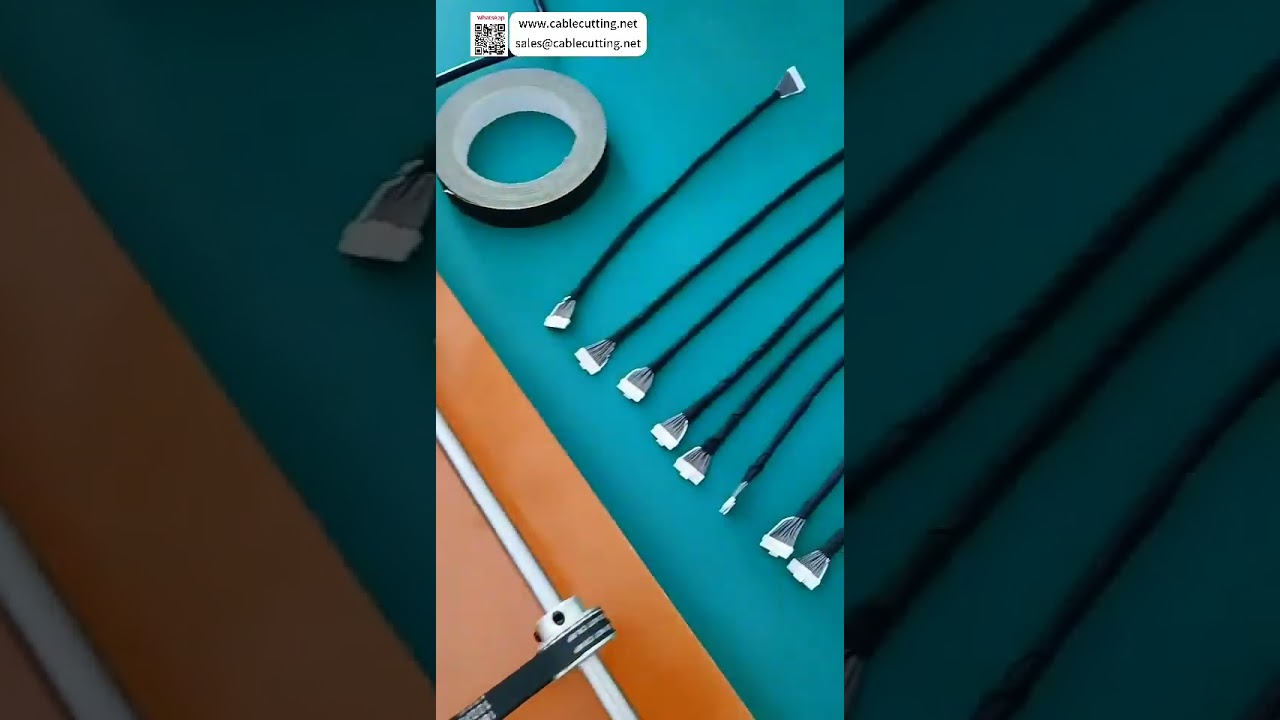 Máquina Envolvedora de Arnés de Cables - Bobinado Automático de Cinta Aislante de Alta Velocidad