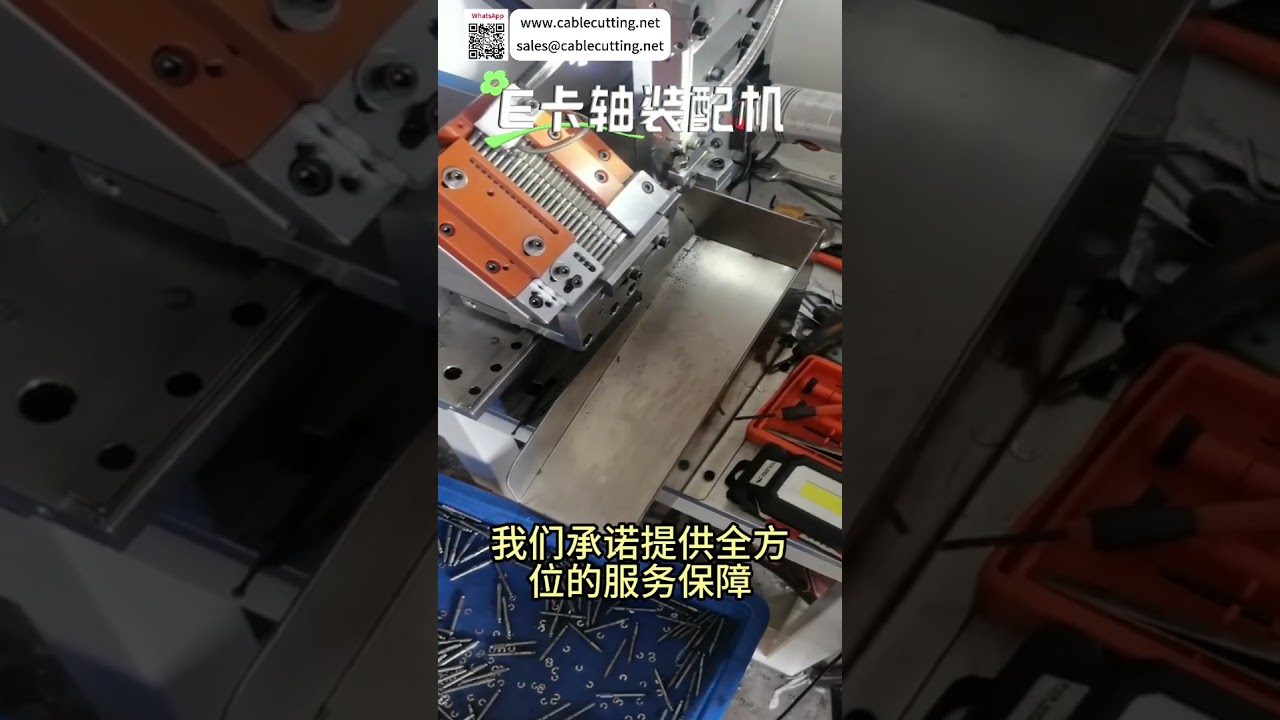Máquina de ensamblaje de eje con anillo E de artesanía superior y alto rendimiento para maquinaria automática de precisión