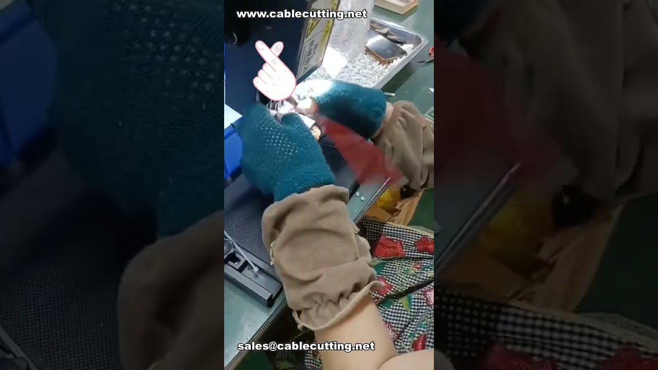 Máquina Automática de Atar Cables Fácil de Usar | Ahorra Tiempo y Mano de Obra #FábricaAutomática