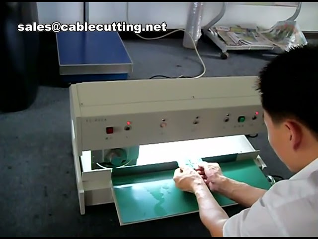 Máquina Separadora de PCB con Corte en V y Cuchilla Duradera