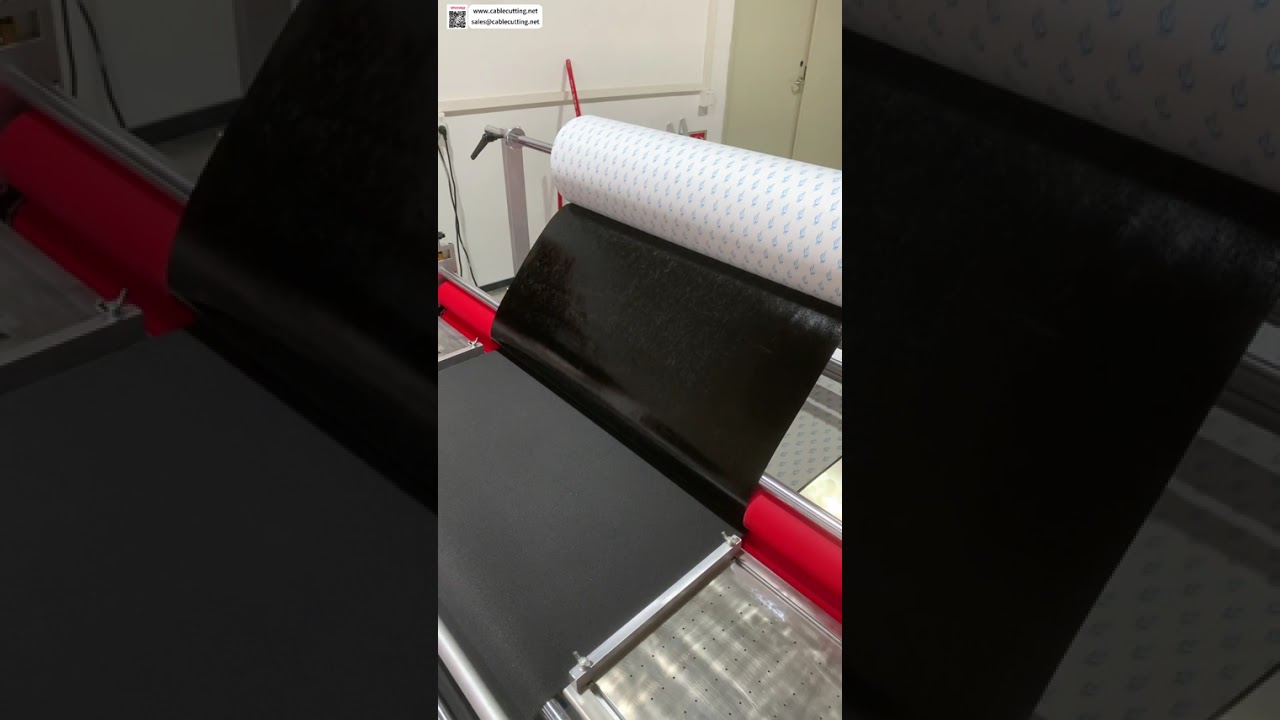 Máquina Automática de Laminación y Corte de Espuma con Alineación Suave de Paneles al Vacío y Proceso de Rodillos