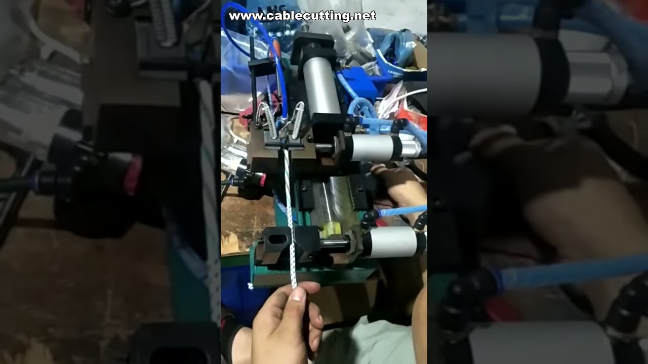 Máquina Peladora de Goma para Cables | Procesamiento Industrial de Alta Velocidad