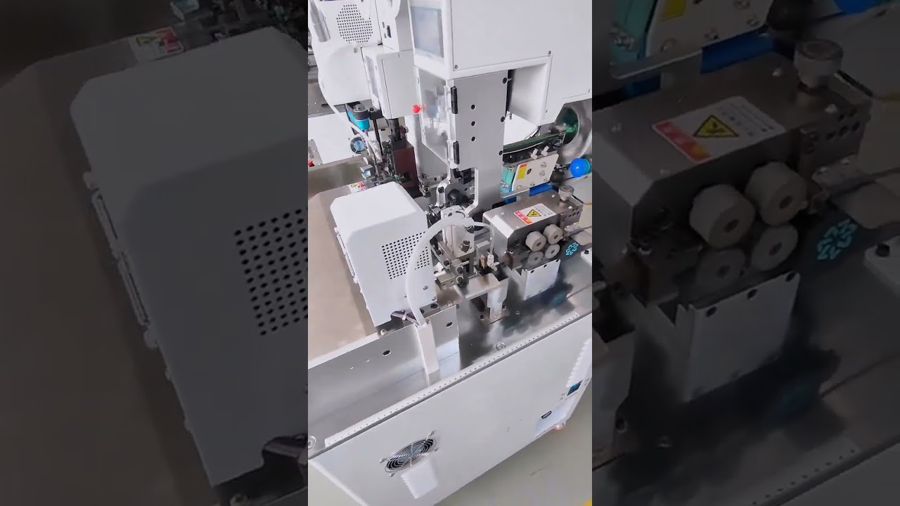Procesamiento de Arneses Automotrices de Alta Corriente y Resistentes al Agua #fábrica #máquina #cobre