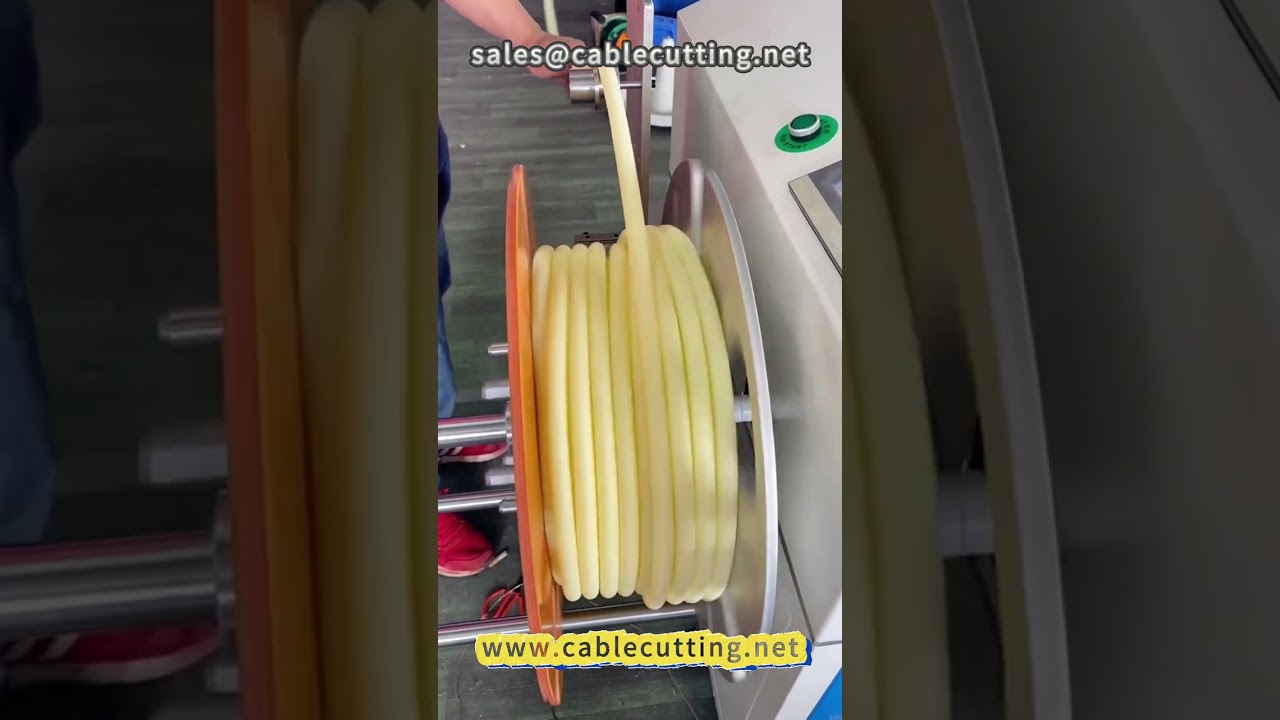 Máquina de bobinado y disposición de fuelles | #bobinado #fuelles #procesamientodecables #automatización