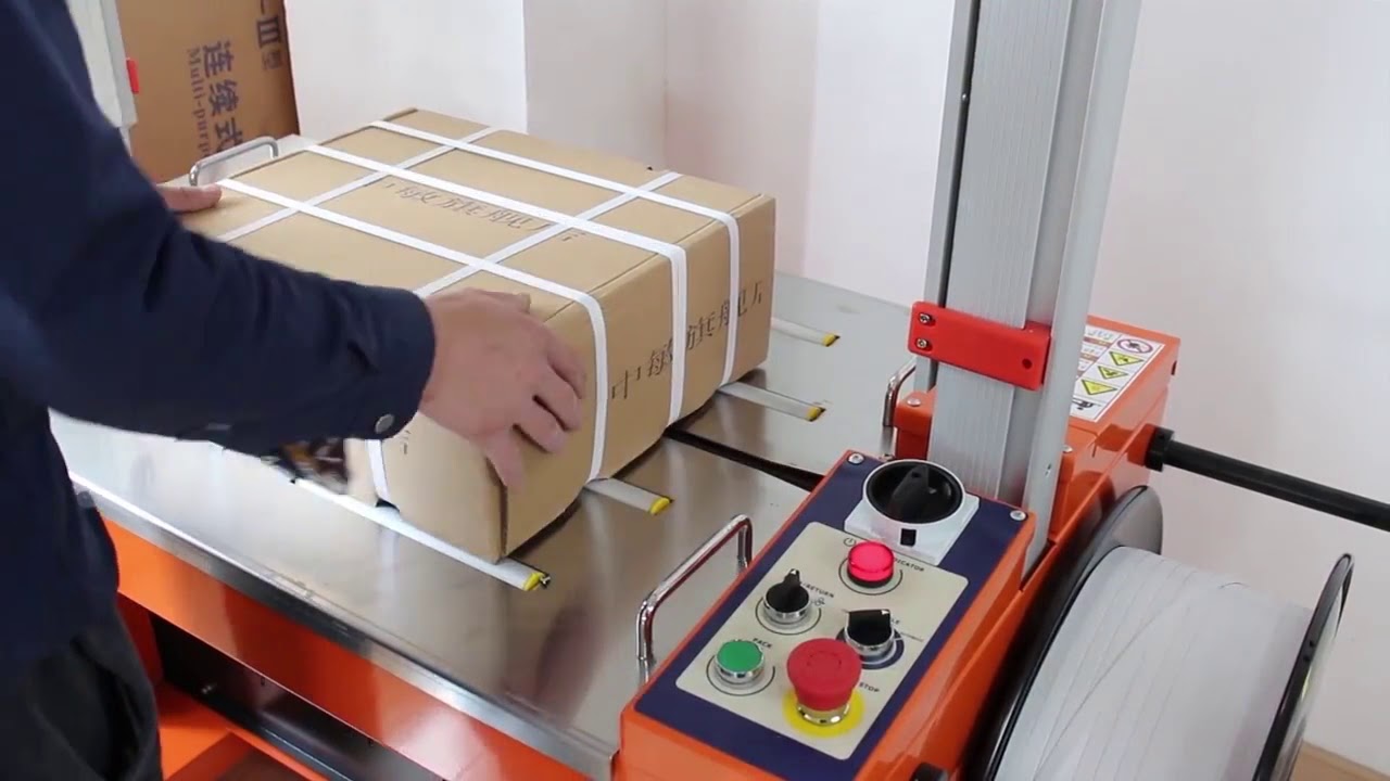 Máquina Flejadora de Cajas WPM X201 | Flejado Automático Eficiente