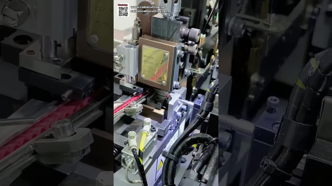 Máquina Automática de Crimpado de Terminales Sueltos con Alimentador Vibratorio para Procesamiento de Cables
