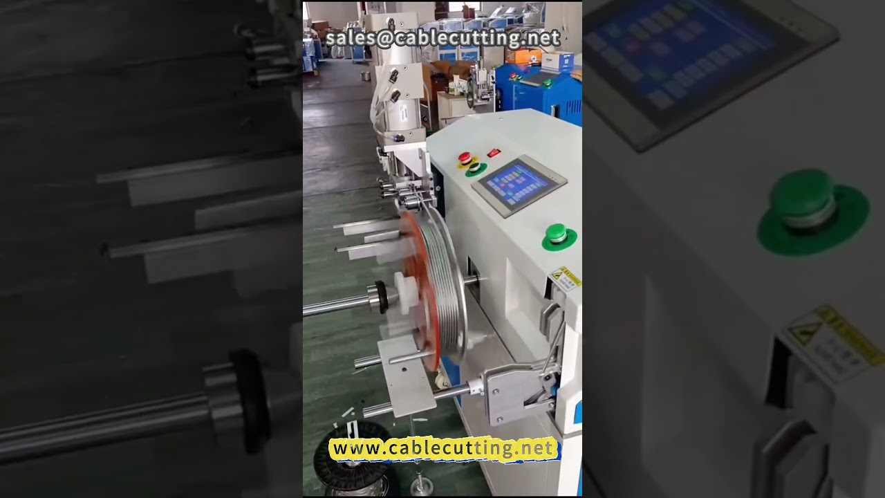 Máquina bobinadora de cable de acero con contador de metros | Bobinado y procesamiento de alambre #cable de acero #bobinadora #procesamiento