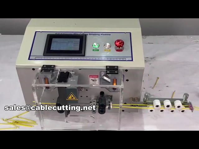 Máquina cortadora y peladora de cables PVC WPM-MAX1 | Automatización precisa