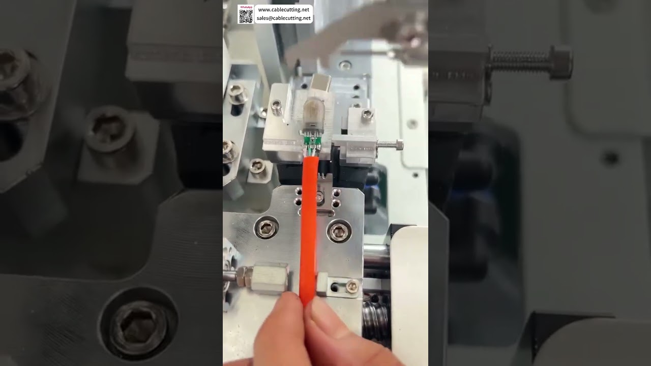Máquina Pelacables y Soldadora Automática de Precisión - Versión Corta