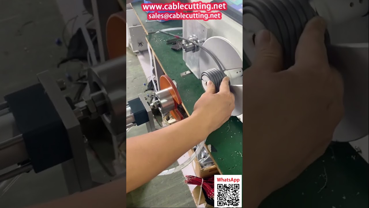 Máquina de Bobinado y Atado Automático con Posicionamiento de Extremos