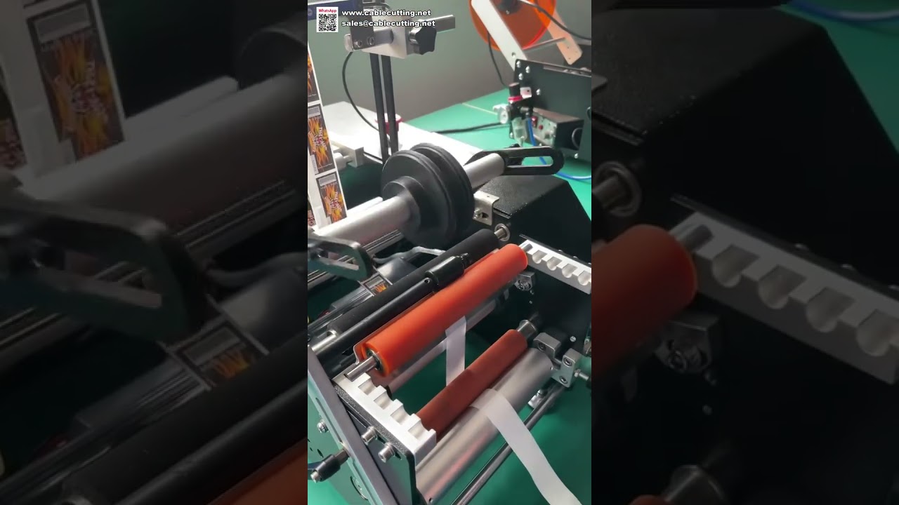 Etiquetadora Automática Mini con Codificador | Máquina para Botellas Pequeñas