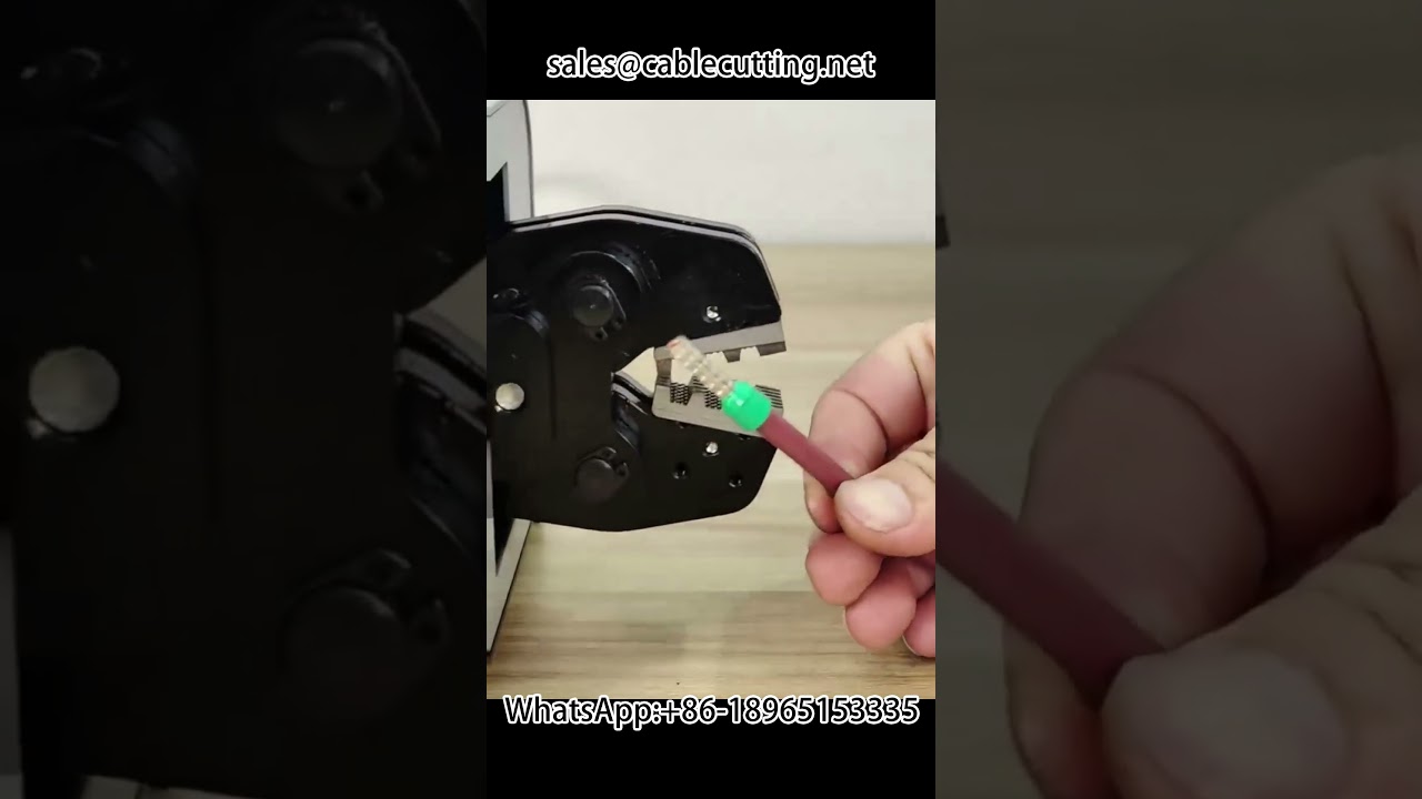 Máquina de Crimpado Neumática - Alta Velocidad para Automatización Industrial
