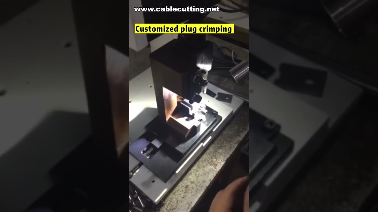 Máquina de Crimpado de Terminales Eléctricos | Fabricación de Cables Planos y Crimpado Automático
