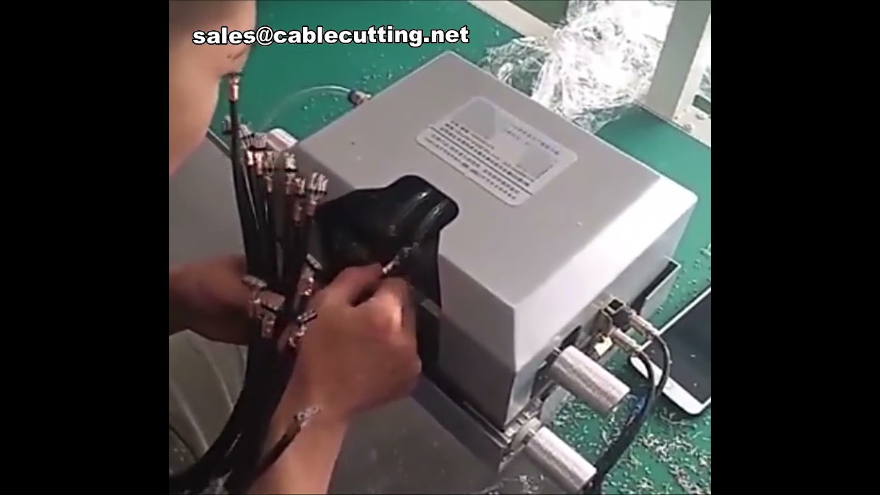 Máquina Peladora de Cables Multinúcleo y Paralelos | Peladora de Datos VGA/DVI
