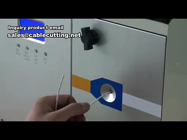 Máquina Crimpadora Automática de Terminales de Aguja y Cable para Producción Industrial