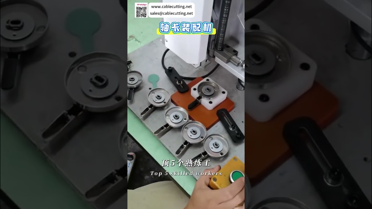 Máquina ensambladora de clips de eje de alta precisión: línea automatizada confiable - Versión corta