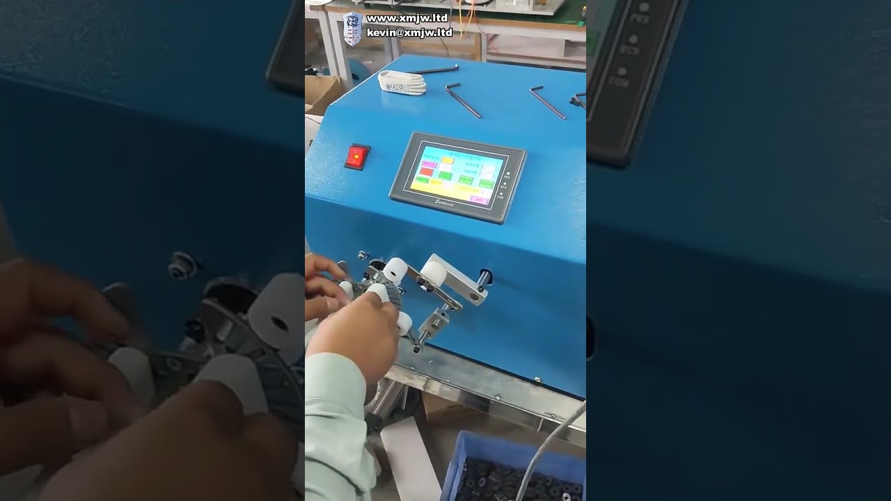 Máquina Automática para Fabricar Cables USB 2022 - Bobinadora y Empaquetadora de Cables de Datos
