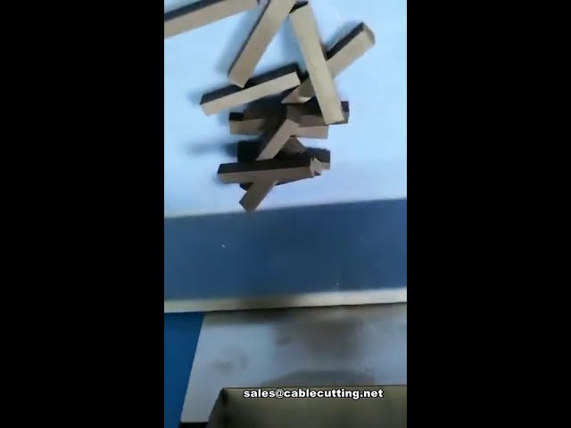 Máquina automática de corte de caucho en láminas, cortadora de formas sólidas