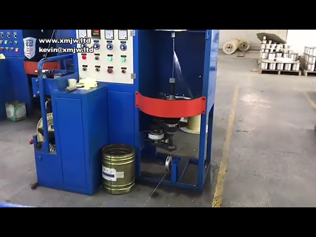 Máquina buncher de doble torsión con retro-trenzado para máxima velocidad de cableado