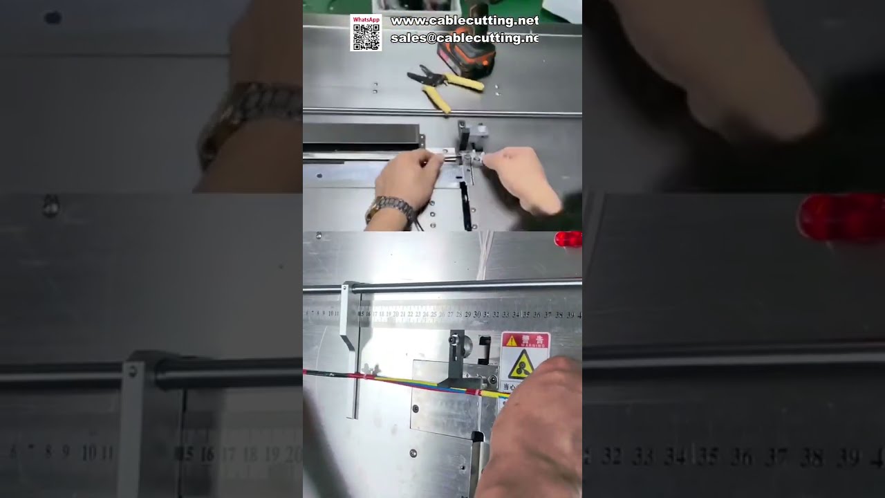 Máquina Automática para Atar Cables con Cabeza de Avión y Tensión Ajustable