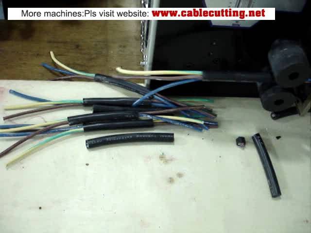 Máquina cortadora y peladora de cables revestidos WPM-09HT2 | Eficiencia automatizada