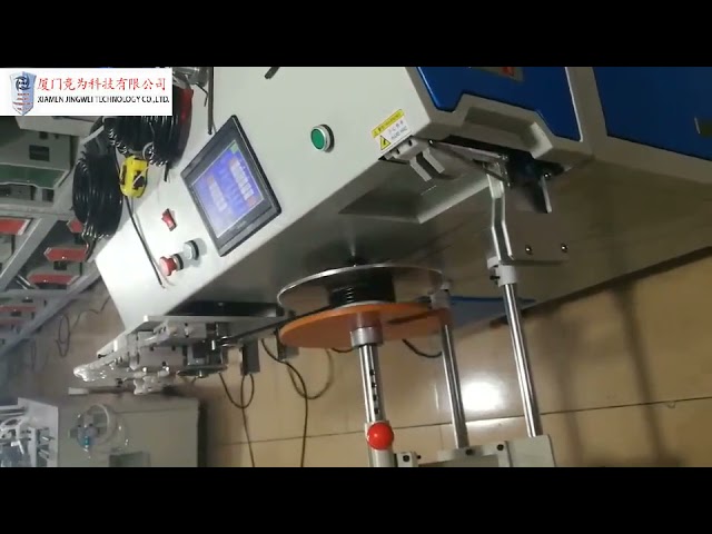 Máquina de Bridas para Cables - Corte y Bobinado Automático de Alambre