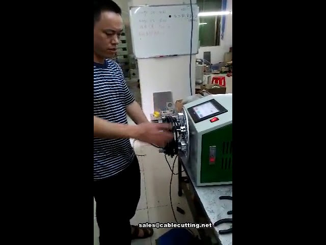 Máquina Atadora y Agrupadora de Cables Automática