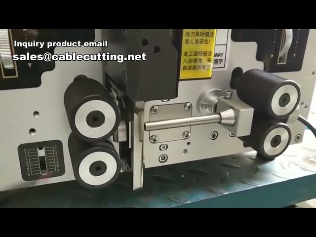 Corte y Pelado Automático de Cables | Máquina Peladora de Cables y Fundas
